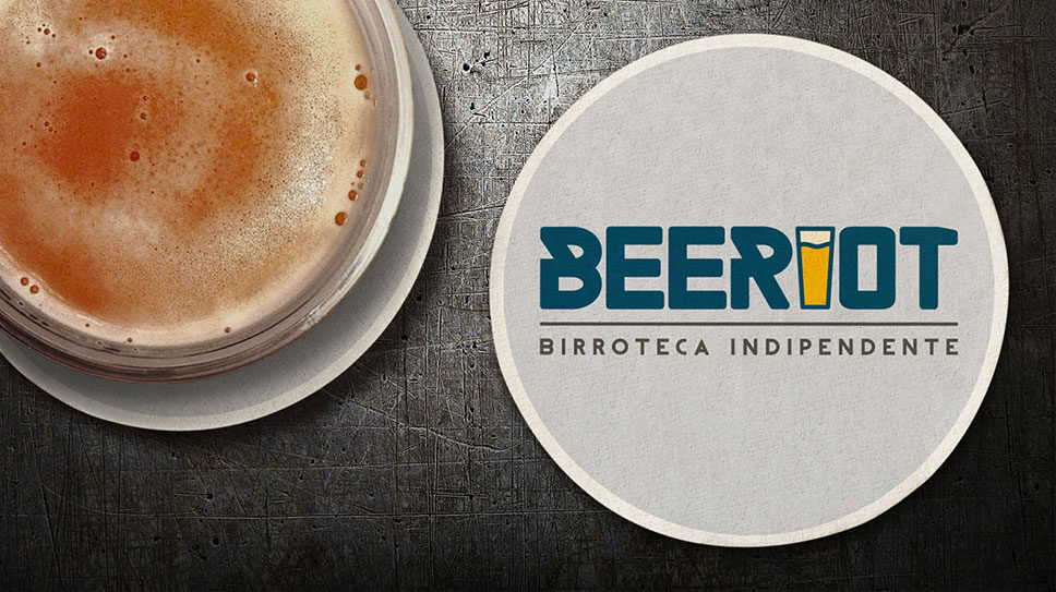 Realizzazione logo a Padova, per la birreria Beeriot